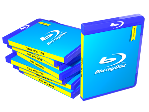 BluRay Disc Blu Box